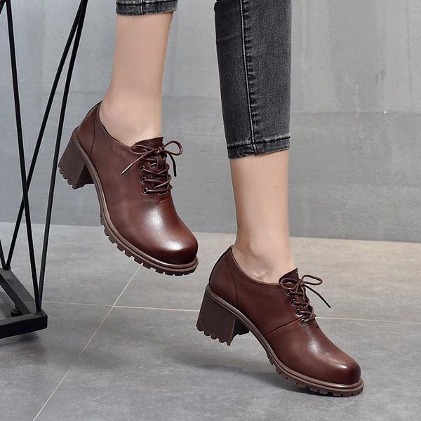 yourseason ladies lace up vintage pumps 2021 spring autumn handmade women platform heels casual shoes genuine leather dress, Black
yourseason ladies lace up vintage pumps 2021 spring autumn handmade women platform heels casual shoes genuine leather dress, Black