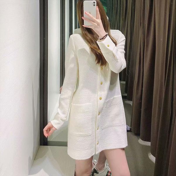 xeasy spring jacket single womens dresses breasted v neck long sleeve pure color casual mini woman, Black;gray
xeasy spring jacket single womens dresses breasted v neck long sleeve pure color casual mini woman, Black;gray