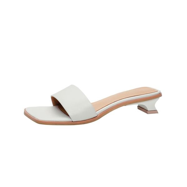 slippers summer ladies square heels shoes women's comfortable slides girls real cow leather outside 2021 trendy, Black
slippers summer ladies square heels shoes women's comfortable slides girls real cow leather outside 2021 trendy, Black