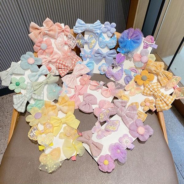 hair accessories 8pcs/set children cute bow flower ornament clips babby girls sweet lovely gift hairpins headwears kids, Slivery;white
hair accessories 8pcs/set children cute bow flower ornament clips babby girls sweet lovely gift hairpins headwears kids, Slivery;white