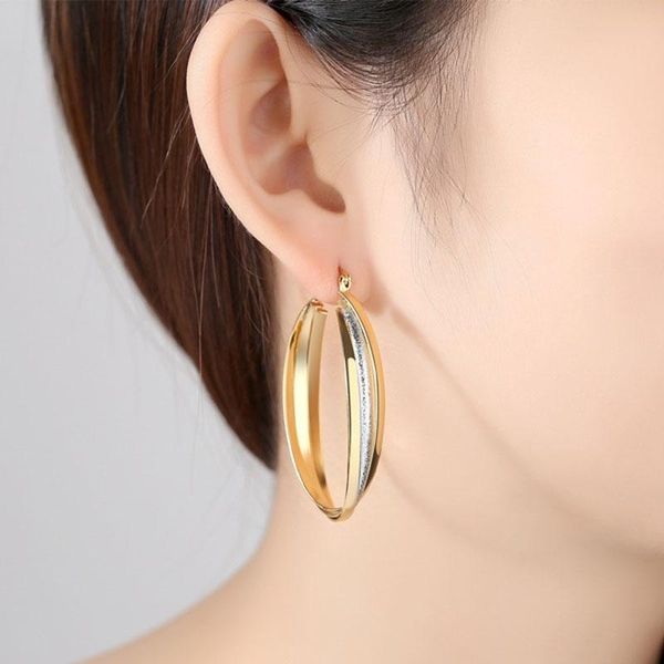 hoop & huggie alloy big earrings stud round rose gold bohemia jewelry women trendy multilayer exaggerated night club ear rings, Golden;silver
hoop & huggie alloy big earrings stud round rose gold bohemia jewelry women trendy multilayer exaggerated night club ear rings, Golden;silver