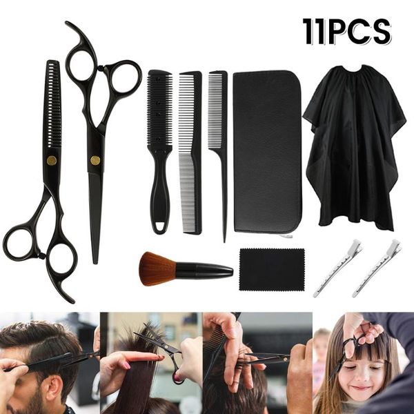 hair scissors 11pcs cutting kits barber thinning fluffy shear hairdress set profession hairdo accessories styling tool
hair scissors 11pcs cutting kits barber thinning fluffy shear hairdress set profession hairdo accessories styling tool