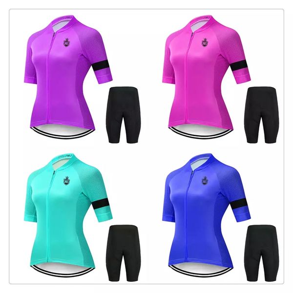 roupa de ciclismo feminina summer new style short sleeved polyester soft anti ultraviolet breathable wear resistant quick drying gel pad19d, Black;blue
roupa de ciclismo feminina summer new style short sleeved polyester soft anti ultraviolet breathable wear resistant quick drying gel pad19d, Black;blue