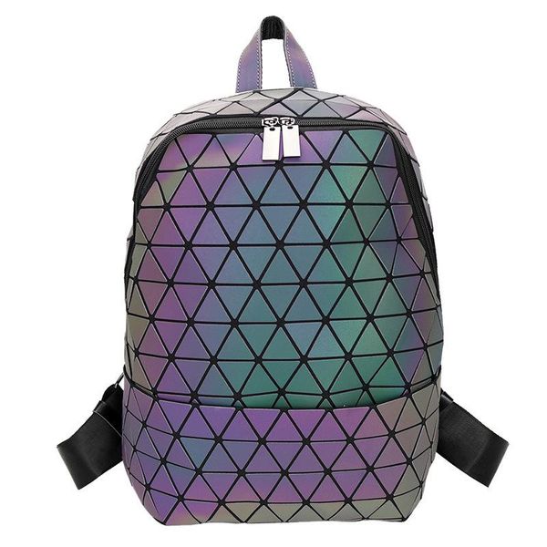 backpack geometric diamond personality shoulder bag large capacity luminous male and female student schoolbag
backpack geometric diamond personality shoulder bag large capacity luminous male and female student schoolbag