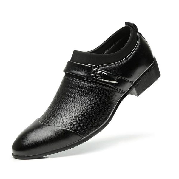 dress shoes brand men formal slip on pointed toe patent leather oxford for business plus size 38-46, Black
dress shoes brand men formal slip on pointed toe patent leather oxford for business plus size 38-46, Black