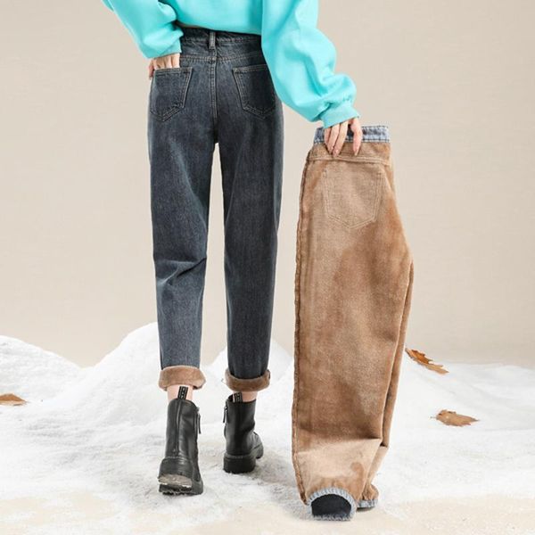 women's jeans women stretch high waist skinny warm thick velvet lady mom cotton plush pants student winter pencil trousers plus size, Blue
women's jeans women stretch high waist skinny warm thick velvet lady mom cotton plush pants student winter pencil trousers plus size, Blue