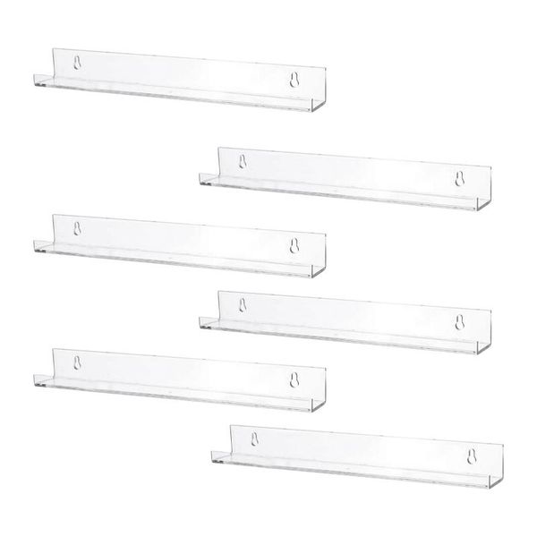other home decor 6pcs easy install kids bookshelf living room kitchen clear acrylic display ledge floating shelves wall mounted thick office
other home decor 6pcs easy install kids bookshelf living room kitchen clear acrylic display ledge floating shelves wall mounted thick office
