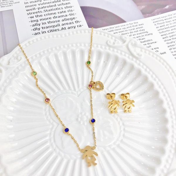 earrings & necklace family boys girl stainless steel necklaces mama pendants for women men kids jewelry colares feminino wholesale, Silver
earrings & necklace family boys girl stainless steel necklaces mama pendants for women men kids jewelry colares feminino wholesale, Silver
