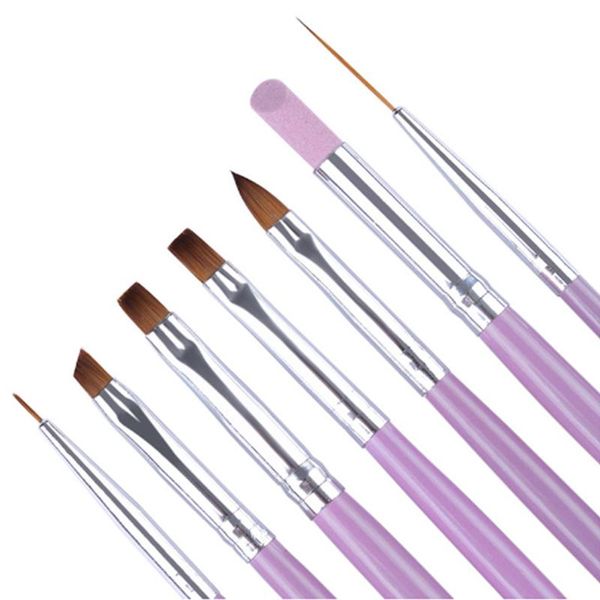 makeup brushes 7pcs/set nail art uv gel painting drawing acrylic brush set professional kit liner pen
makeup brushes 7pcs/set nail art uv gel painting drawing acrylic brush set professional kit liner pen
