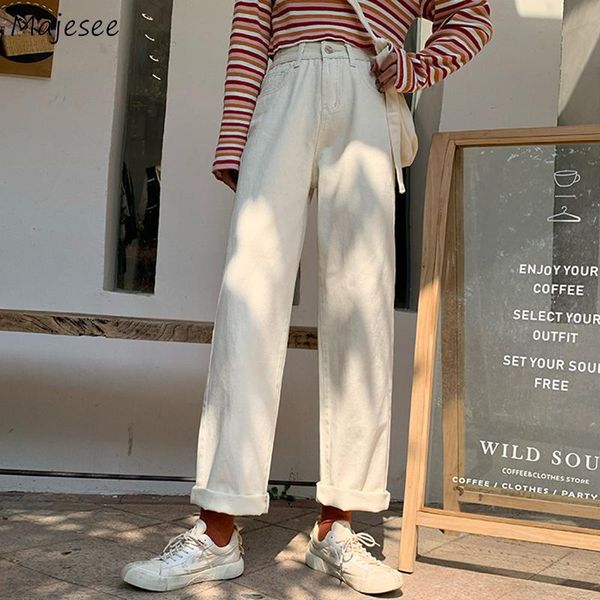 jeans women vintage denim solid white straight trousers harajuku all-match loose korean style womens plain students chic women's, Blue
jeans women vintage denim solid white straight trousers harajuku all-match loose korean style womens plain students chic women's, Blue