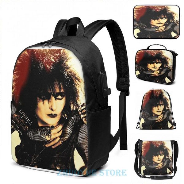 backpack siouxsie sioux - and the banshees usb charge men school bags women bag travel laptop
backpack siouxsie sioux - and the banshees usb charge men school bags women bag travel laptop