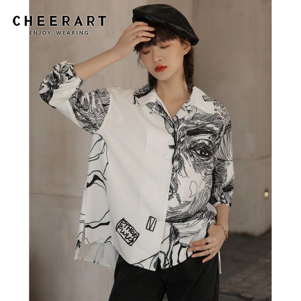 aesthetic print shirts for women white long sleeve blouse button up collar shirt fall designer fashion clothes 210427
aesthetic print shirts for women white long sleeve blouse button up collar shirt fall designer fashion clothes 210427
