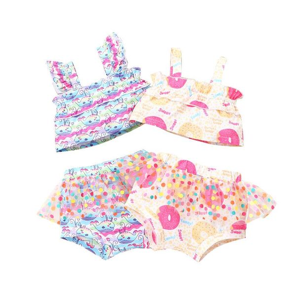 clothing sets 0-18m born baby girl outfits summer clothes cute lovely dolphin donut printed sleeveless shorts pants daily wear, White
clothing sets 0-18m born baby girl outfits summer clothes cute lovely dolphin donut printed sleeveless shorts pants daily wear, White