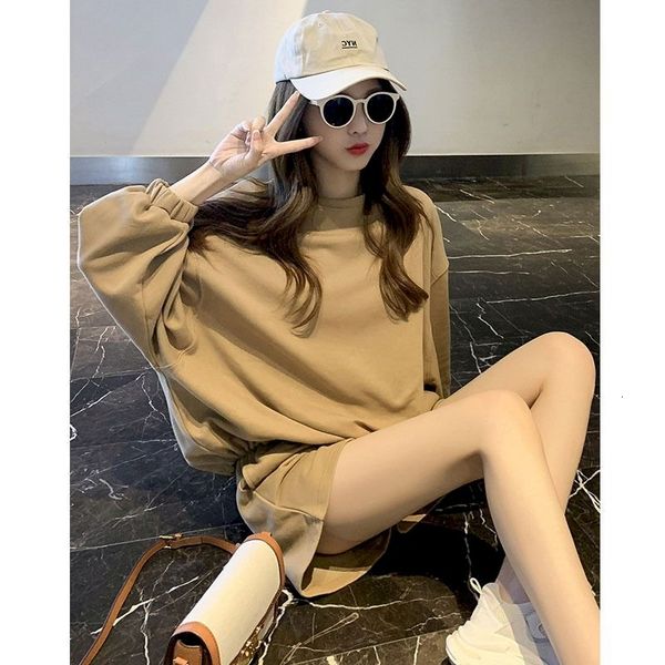 women's hoodies & sweatshirts suits casual fashion suit spring summer korean round neck loose pullover and wide-leg short pants tw, Black
women's hoodies & sweatshirts suits casual fashion suit spring summer korean round neck loose pullover and wide-leg short pants tw, Black