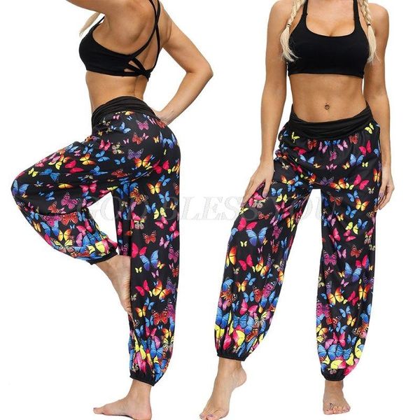 women hippie baggy yoga pants bohemian floral butterfly digital print harem trouser elastic waist sport loose loungewear outfit
women hippie baggy yoga pants bohemian floral butterfly digital print harem trouser elastic waist sport loose loungewear outfit