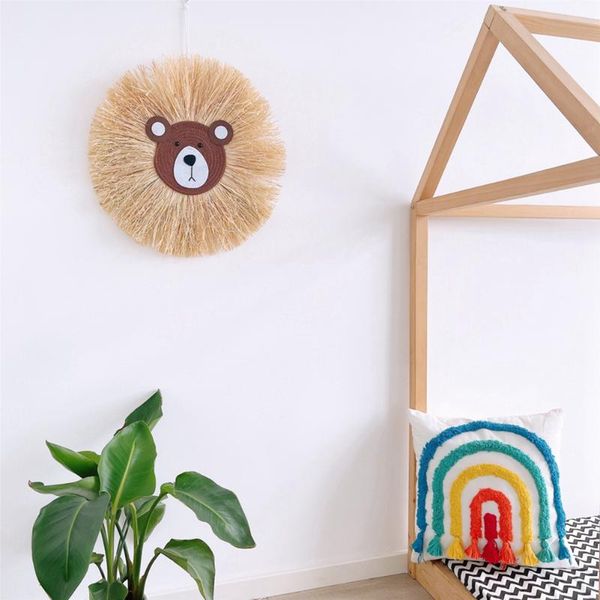 decorative objects & figurines cartoon animal head macrame pendant decorations tassel wall hanging home room decor ornaments
decorative objects & figurines cartoon animal head macrame pendant decorations tassel wall hanging home room decor ornaments