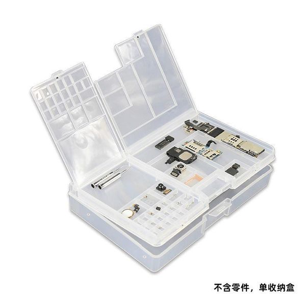 toiletry kits travel accessories portable mobile phone repair tool storage box screw motherboard transparent patch multi-cell finishing part
toiletry kits travel accessories portable mobile phone repair tool storage box screw motherboard transparent patch multi-cell finishing part