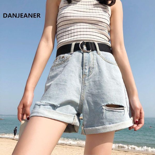 women's shorts danjeaner beach style denim classic vintage high waist blue wide leg female caual summer ladies jeans for women, White;black
women's shorts danjeaner beach style denim classic vintage high waist blue wide leg female caual summer ladies jeans for women, White;black