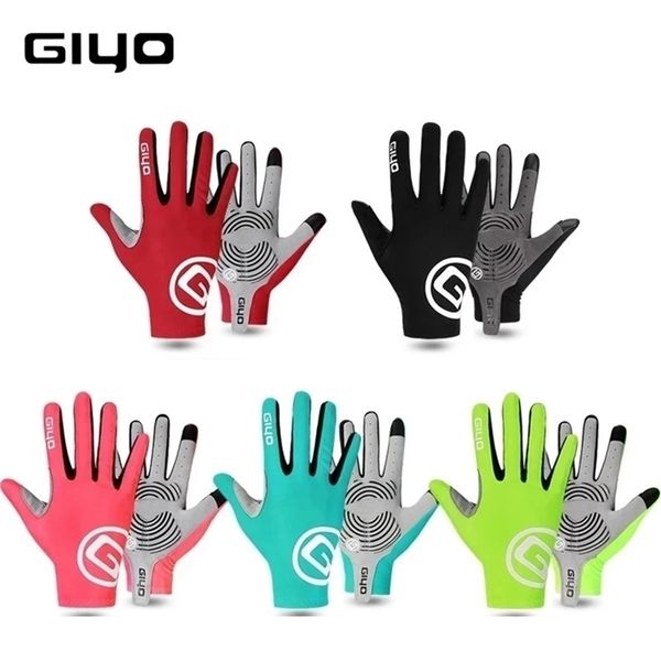 giyo gloves cycling full finger anti-slip long mtb glove bicycle lycra fabric mittens road bike equipment 211124, Blue;gray
giyo gloves cycling full finger anti-slip long mtb glove bicycle lycra fabric mittens road bike equipment 211124, Blue;gray