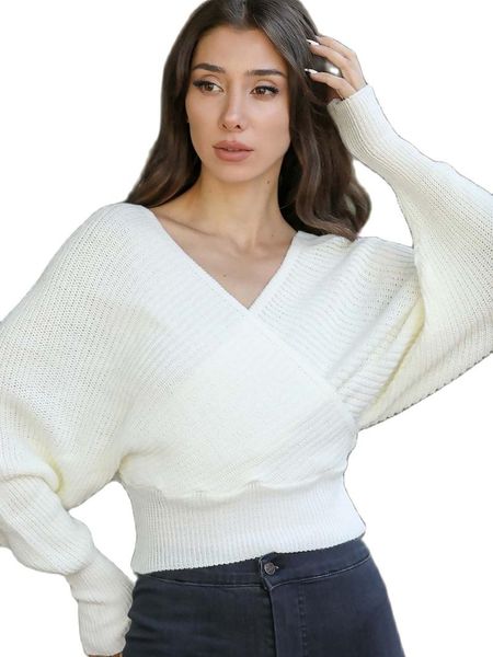 women's sweaters v neck sweater women autumn winter season 2021 fashion casual lady outside acrylic fabric, White;black
women's sweaters v neck sweater women autumn winter season 2021 fashion casual lady outside acrylic fabric, White;black