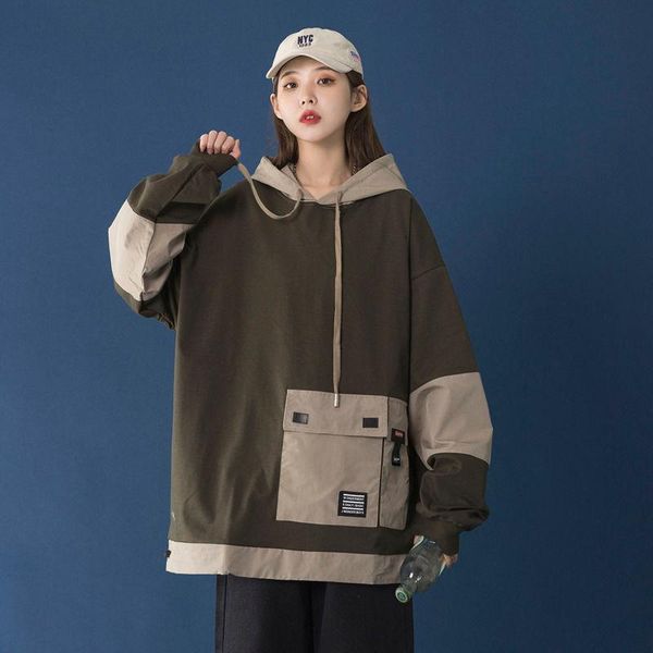 men's hoodies & sweatshirts spring workwear hoodie men korean fashion loose casual pullover harajuku streetwear retro big pocket, Black
men's hoodies & sweatshirts spring workwear hoodie men korean fashion loose casual pullover harajuku streetwear retro big pocket, Black