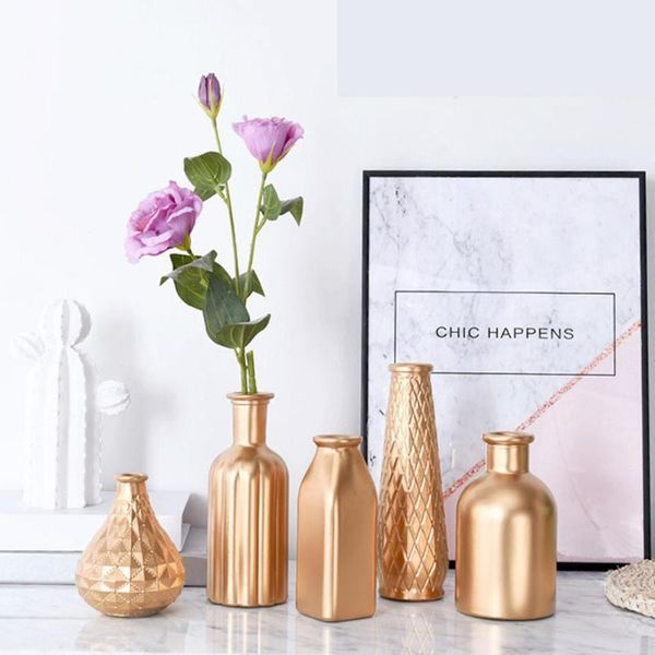 vases elegance gold spray paint glass vase scandinavian tablefloral bottle nordic vogue desk flower storage jar home decor
vases elegance gold spray paint glass vase scandinavian tablefloral bottle nordic vogue desk flower storage jar home decor