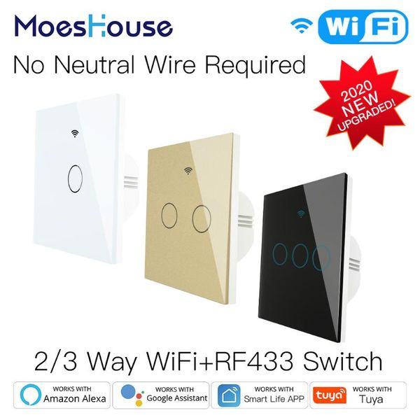 smart home control wifi light switch rf433 no neutral wire single fire life tuya app works with alexa google 220v eu
smart home control wifi light switch rf433 no neutral wire single fire life tuya app works with alexa google 220v eu
