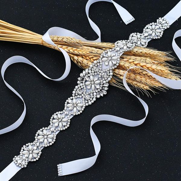 wedding sashes trixy s161-s bridal belts for women accessories rhinestone belt diamond formal sash, White
wedding sashes trixy s161-s bridal belts for women accessories rhinestone belt diamond formal sash, White