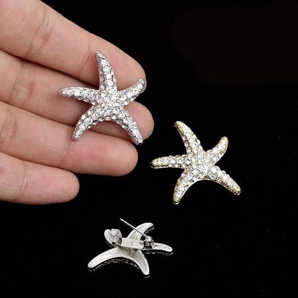 pins, brooches anti leakage cartoon crystal starfish brooch pin small korean fashion female shawl collar buckle clothing accessories, Gray
pins, brooches anti leakage cartoon crystal starfish brooch pin small korean fashion female shawl collar buckle clothing accessories, Gray
