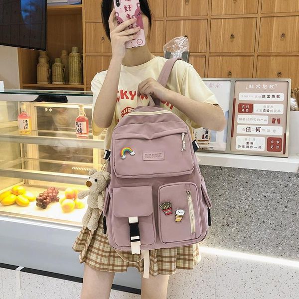 backpack casual women's waterproof black school fashion backpacks lapjapanese bag for teenagers kawaii girl
backpack casual women's waterproof black school fashion backpacks lapjapanese bag for teenagers kawaii girl