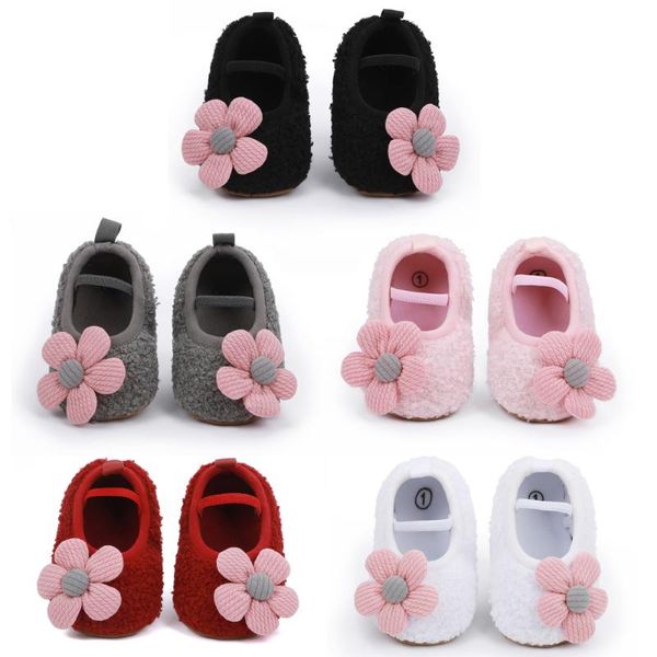 first walkers infant baby girls slippers flower fleece flats soft sole anti-skid crib shoes lightweight born princess
first walkers infant baby girls slippers flower fleece flats soft sole anti-skid crib shoes lightweight born princess