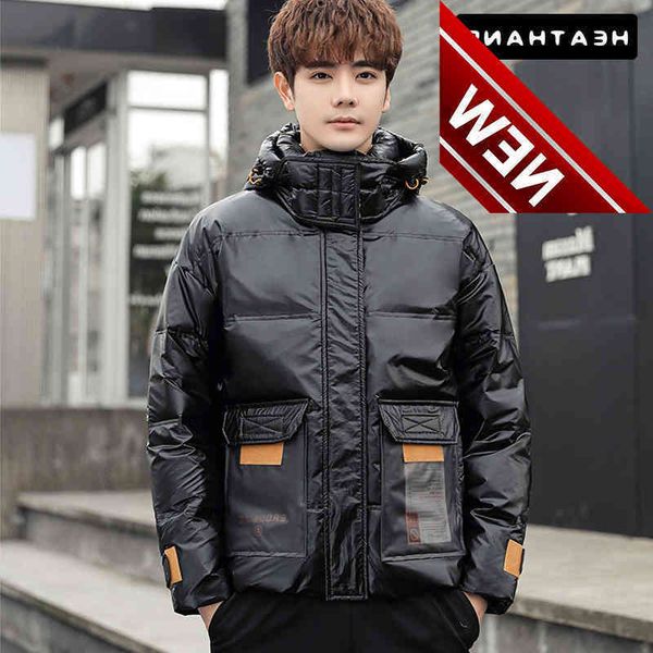 -20 degree down coats hooded men's casual autumn winter jackets male warm white duck couple parka outwear, Black
-20 degree down coats hooded men's casual autumn winter jackets male warm white duck couple parka outwear, Black