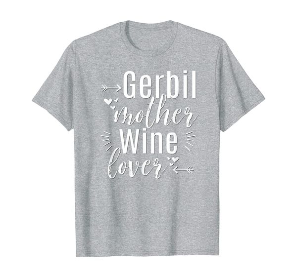 gerbil mother wine lover rodent mom cute adorable t-shirt, White;black
gerbil mother wine lover rodent mom cute adorable t-shirt, White;black
