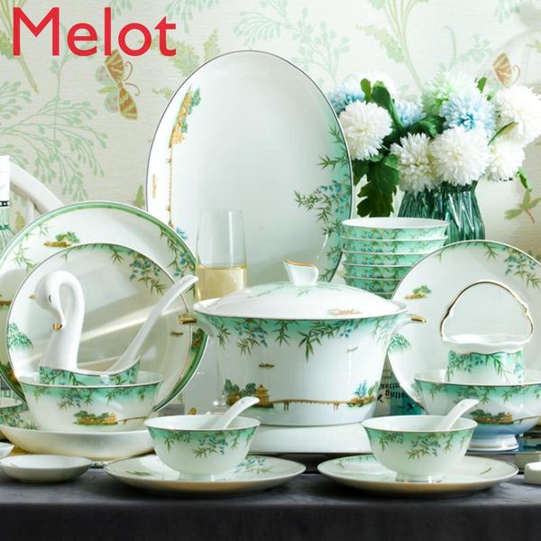 phnom penh tableware set bowl plate household chinese bone china dishes dining jingdezhen ceramic combination bowls
phnom penh tableware set bowl plate household chinese bone china dishes dining jingdezhen ceramic combination bowls