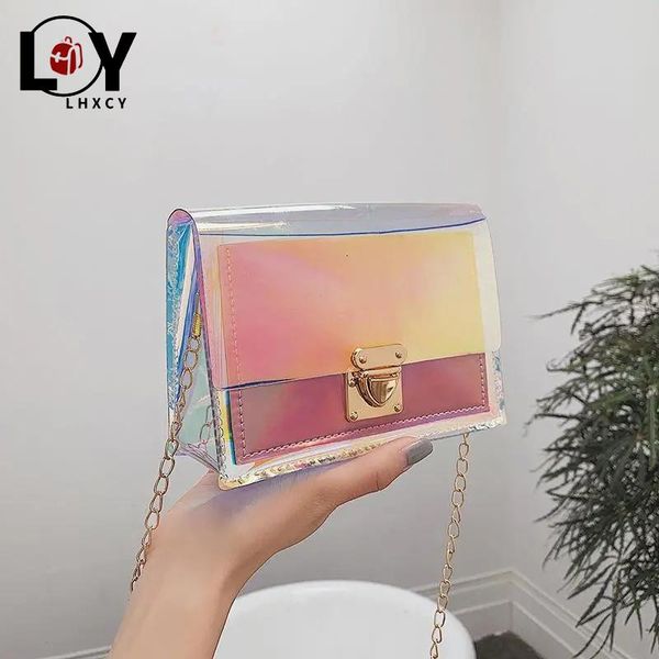 fashion laser transparent pvc waterproof bags chain soft crossbody korean style clamshell luxury designer bag cross body
fashion laser transparent pvc waterproof bags chain soft crossbody korean style clamshell luxury designer bag cross body
