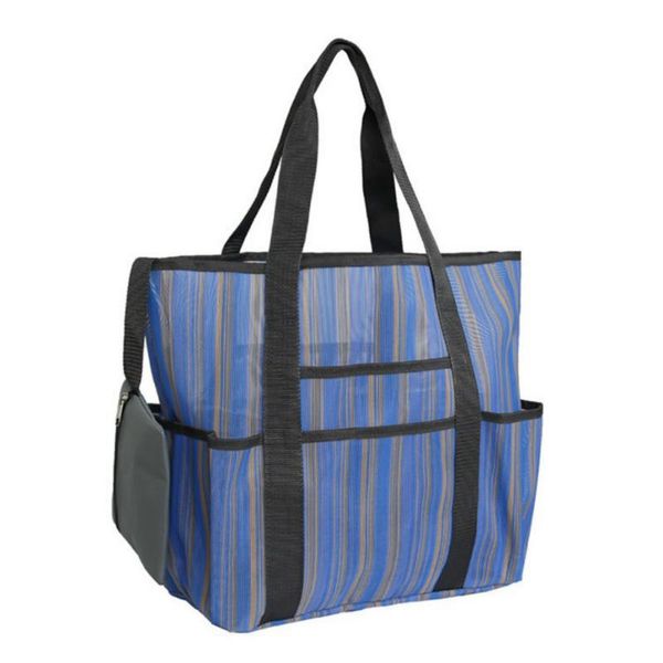 multi-function striped beach package mesh bag shoulder handbag dirty garment bags outdoor
multi-function striped beach package mesh bag shoulder handbag dirty garment bags outdoor