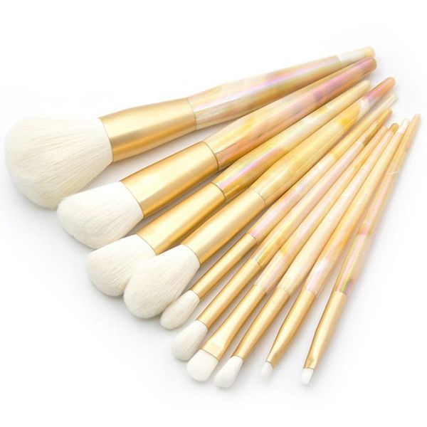 makeup brushes 10 pcs soft hair set beauty cosmetics tools marble yellow eye shadow eyebrow blush foundation brush kit
makeup brushes 10 pcs soft hair set beauty cosmetics tools marble yellow eye shadow eyebrow blush foundation brush kit
