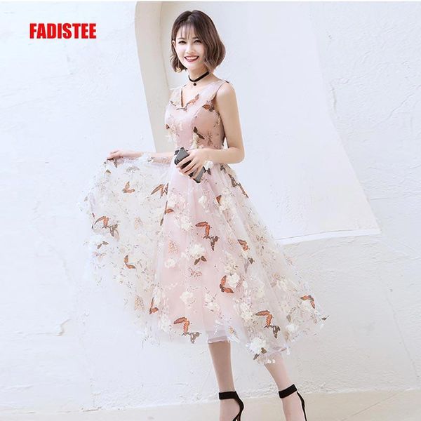party dresses fadistee arrival modern dress evening prom lace pattern a-line v-neck 3d-floral print elegant tea-length, White;black
party dresses fadistee arrival modern dress evening prom lace pattern a-line v-neck 3d-floral print elegant tea-length, White;black