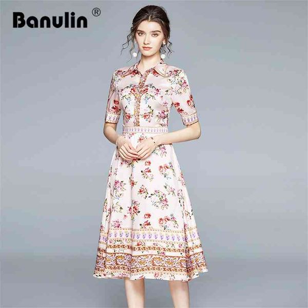elegant women summer floral printed pleated dress runway es a-line midi party beach 210603, Black;gray
elegant women summer floral printed pleated dress runway es a-line midi party beach 210603, Black;gray