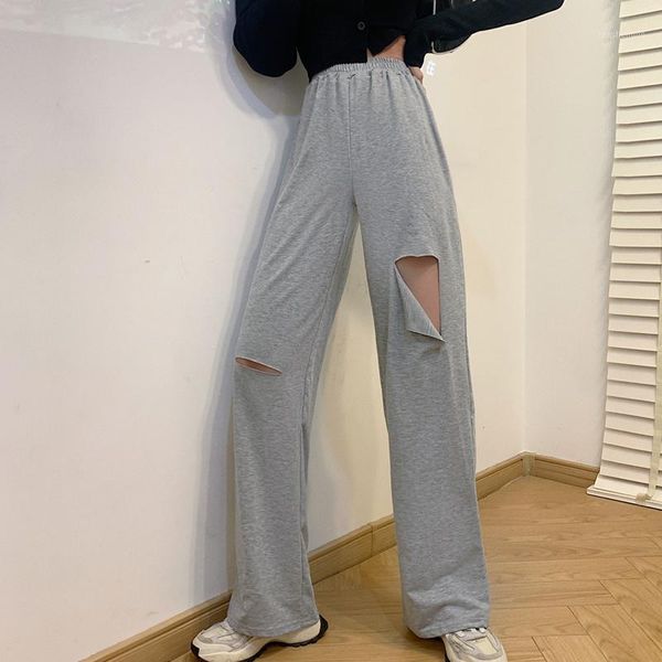 cool comfort women gabby pants high waist cotton ripped slacks wide leg female oversized hip hop autumn girl gray trousers women's & ca, Black;white
cool comfort women gabby pants high waist cotton ripped slacks wide leg female oversized hip hop autumn girl gray trousers women's & ca, Black;white