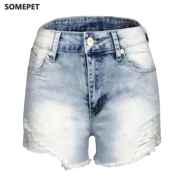 women's jeans female fashion casual summer cool women denim booty shorts high waists leg-openings hole plus size short #t2g, Blue
women's jeans female fashion casual summer cool women denim booty shorts high waists leg-openings hole plus size short #t2g, Blue