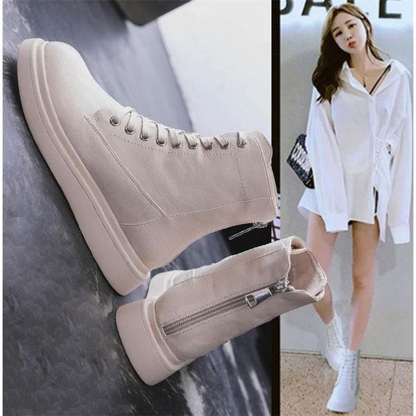 boots pu leather women winter plus velvet woman shoe fashion female breathable cowhide bootie front zipper light white boot, Black
boots pu leather women winter plus velvet woman shoe fashion female breathable cowhide bootie front zipper light white boot, Black