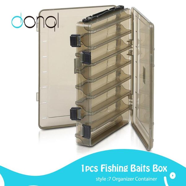fishing baits box double sided plastic lure cases tackle storage high strength organizer container accessories
fishing baits box double sided plastic lure cases tackle storage high strength organizer container accessories