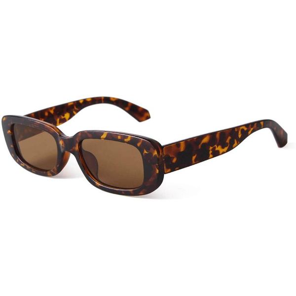 sunglasses women 90s vintage rectangle retro glasses black tortoise frame summer sunshade eyewear 2021 a40, White;black
sunglasses women 90s vintage rectangle retro glasses black tortoise frame summer sunshade eyewear 2021 a40, White;black