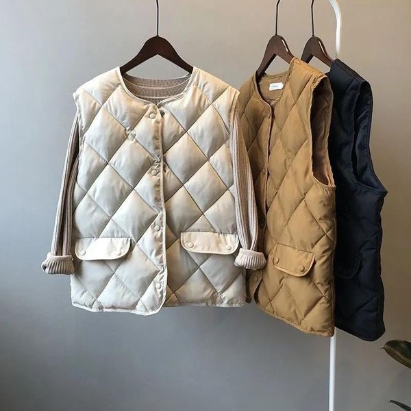 autumn winter gilet femme jacket women sleeveless down cotton vests slim girl windproof warm waistcoat women's, Black;white
autumn winter gilet femme jacket women sleeveless down cotton vests slim girl windproof warm waistcoat women's, Black;white