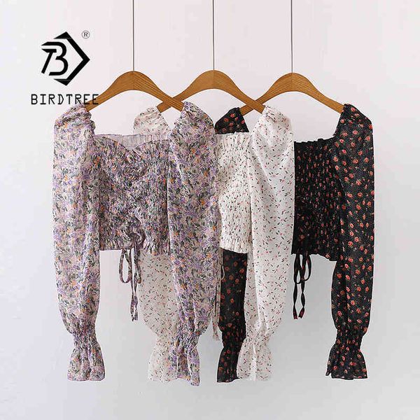 summer new women vintage off shoulder drawstring floral chiffon blouse lantern sleeve stretch short shirt korean sweet crop 210430, White
summer new women vintage off shoulder drawstring floral chiffon blouse lantern sleeve stretch short shirt korean sweet crop 210430, White