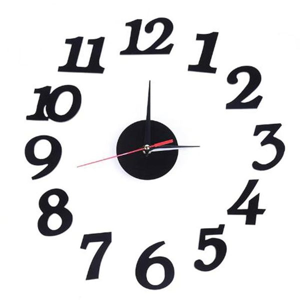 wall clock acrylic 3d diy big decorative kitchen clocks mirror stickers home decor black
wall clock acrylic 3d diy big decorative kitchen clocks mirror stickers home decor black