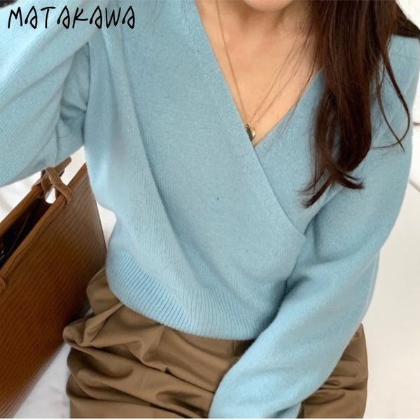 elegant and chic v-neck beveled knitted sweater loose long-sleeved pullovers autumn winter women's jumper 210506, White;black
elegant and chic v-neck beveled knitted sweater loose long-sleeved pullovers autumn winter women's jumper 210506, White;black