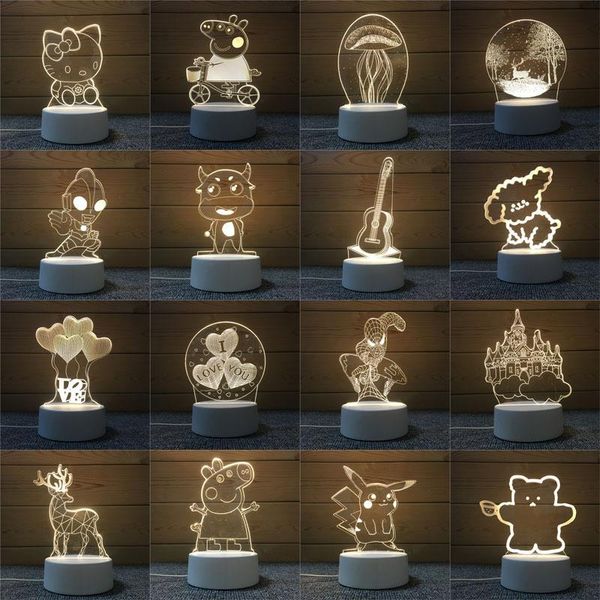 night lights led 3d lamp acrylic cartoons desknightlight 3w decorative light bedroom bedside table creative holiday gift
night lights led 3d lamp acrylic cartoons desknightlight 3w decorative light bedroom bedside table creative holiday gift