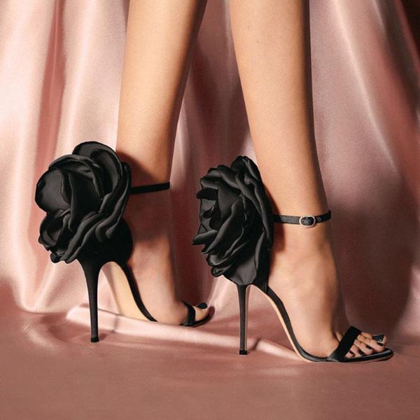 spring and summer woman flower shoes black nude party pumps ladies satin high-heeled word buckle sandalia feminina dress
spring and summer woman flower shoes black nude party pumps ladies satin high-heeled word buckle sandalia feminina dress